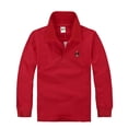 thumbnail image 4 of Polo pour Garçons Chemise à Rayures Garçons Chemises de Rugby Manches Courtes Polos 10-11 Ans Mode Garçons, 4 of 4