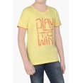 thumbnail image 1 of BOYS T-SHIRT KNIT YELLOW, 1 of 5