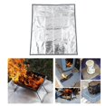 thumbnail image 4 of Fire Mat Fireproof Table Top Fireplace Pad Portable Fire Accessory Heat M 60x80cm, 4 of 8