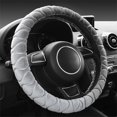 thumbnail image 1 of Yhmxh Car Accessories Motorcycle Accessories Car Steering Wheel Cover 38cm Universal Elastic Steering Wheel Cover Winter Steering Wheel Cover Car Warm Handle Cover Steering Wheel Cover, 1 of 6
