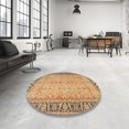 thumbnail image 3 of Ahgly Company Tapis d'Intérieur Carré Traditionnel Persan Rouge, 8 Pieds Carré, 3 of 6