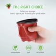 thumbnail image 4 of 30pcs 6 Inch 30pcs Planter Nursery Pots, Plastic Pots for Flower Seedling, 4 of 7