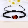 thumbnail image 1 of SNNROO 1pc 26 Letters Handmade Bracelet With Time Gems And Glass Beads For Unisex  Adjustable And Suitable For All Sizes  Great Gift For Family  Friends And Lovers, 1 of 7