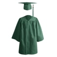 thumbnail image 1 of YUTK Tenue pour Enfants, Ensemble de Tenue de Performance à Manches Longues pour Diplômés et Femmes, Chemisiers à Col Rond à Manches Longues et Chemises, Liquidation Vert Armée, 1 of 2