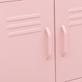 thumbnail image 5 of vidaXL Storage Cabinet Pink 60x35x56 cm Steel, 5 of 5