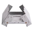 thumbnail image 3 of Portable Foldable Camping Stove with Solid Fuel Tablets and Side Panels for Outdoor Cooking Adventures, 3 of 6