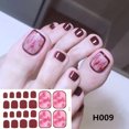 thumbnail image 1 of PVCS Foot Stickers Foot Nail Stickers Waterproof For Female DIY Nail Decoration Art, 1 of 2