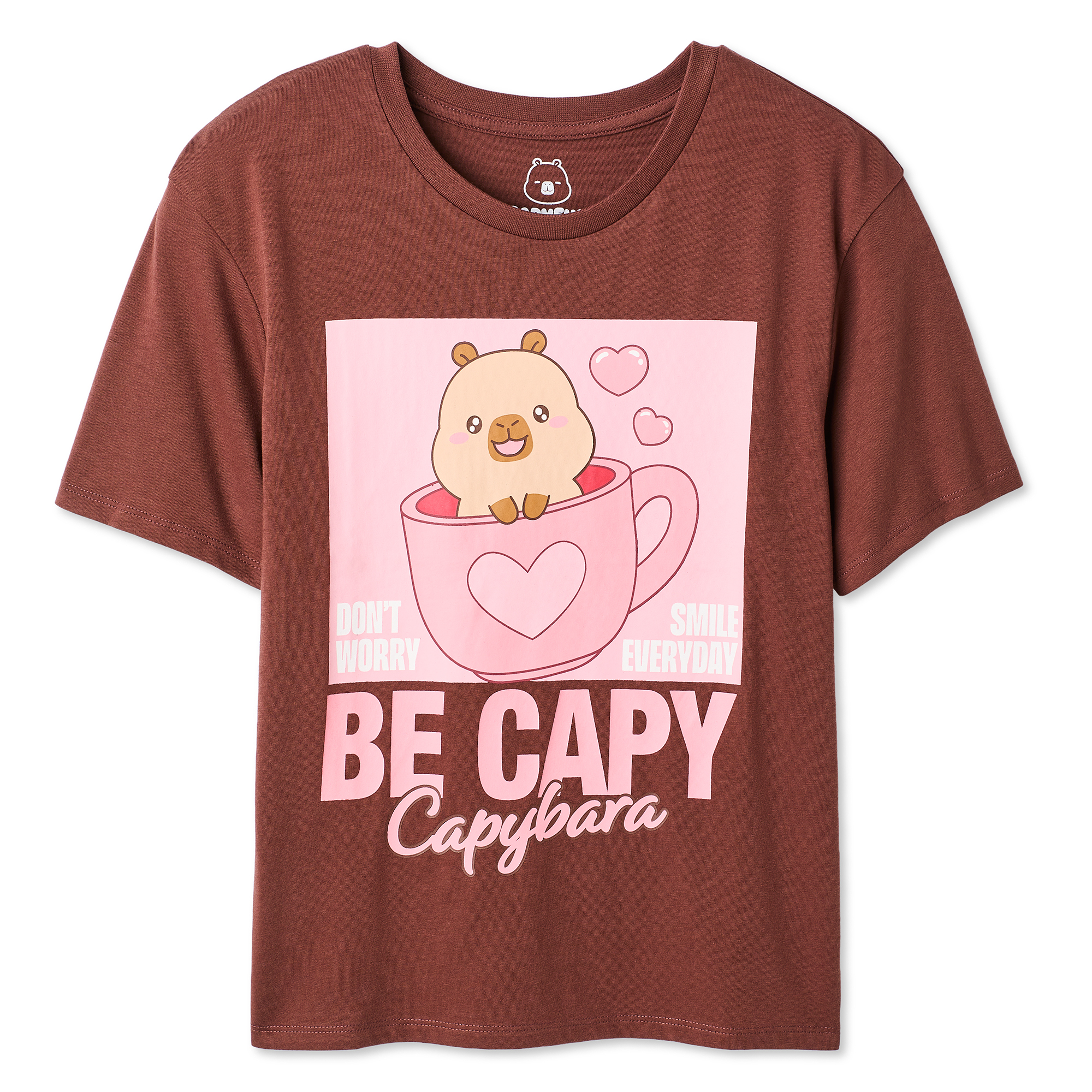 CapyFun Girls' Graphic T-Shirt