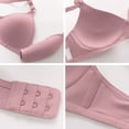 thumbnail image 4 of Bralettes for Women Push up Pullover Bra Feature V-Neck T-Shirt Bra Style W-223 Pinks M, 4 of 5