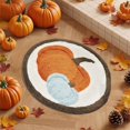 thumbnail image 4 of HHBEAUTY Halloween Bathroom Rug, Fall Pumpkin Bath Mat Water Absorbent Non-Slip Washable for Shower Tub Microfiber Washable Absorbent Carpet Autumn Halloween Thanksgiving Home Kitchen Decoration, 4 of 6