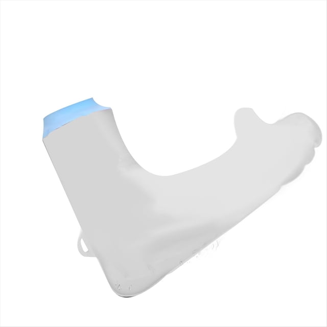 Waterproof Cast Covers for Shower Arm Cast Protector for Adult Water Proof Reusable Sleeve Dry Bag Wound Cover,1 * Waterproof Cast Covers,Transparent & Blue