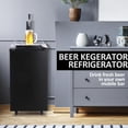 thumbnail image 3 of BeesClover Kegerator à Bière, Distributeur de Bière en Fût, Réfrigérateur à Fût Pleine Grandeur en Acier Inoxydable avec Plateau d'Égouttement, Acier Inoxydable, Plateau d'Égouttement et Rail, Contrôle de Température 32 °F - 50 °F, 97 L, 3 of 8