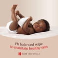 thumbnail image 3 of Huggies Skin Essentials Baby Wipes, 2 Flip Top Packs (112 Wipes Total), 3 of 9