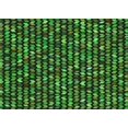thumbnail image 1 of Ahgly Company Machine Washable Indoor Rectangle Transitional Dark Forest Green Area Rugs, 2' x 5', 1 of 7