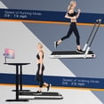 thumbnail image 4 of SuperFit Tapis Roulant 2,25 Hp 2-en-1 Pliant sous le Bureau avec Télécommande Application, 4 of 10