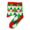thumbnail image 1 of TIEVOSA Bas de Noël Imprimés Mi-Tube Bas pour Femmes Chaussettes Festives (Gris Foncé), 1 of 6