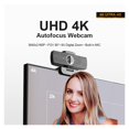 thumbnail image 2 of Webcam 4k USB Webcam Web Camera With Microphone Web Cam For PC Computer Laptop Stream Video Mini Camera With Webcam Cover, 2 of 7