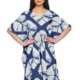 thumbnail image 4 of Moomaya Caftan de Plage, Paréo de Bikini, Robe Longue Maxi Caftan pour Femmes - 2TG-3TG, 4 of 6