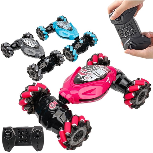 Sentmoon Camion Rc Voiture Rc Grande Échelle 1:14, Voiture Télécommandée 4WD 2,4G, Camions Tout-Terrain pour Garçons Voiture Rc Cascade pour 4-12 Ans avec Lumières Musique Cadeau d'Anniversaire Garçon de 6 Ans