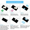 thumbnail image 4 of ZYQEEE 2 Pack Privacy Screen Protector for Samsung Galaxy S22 6.1", Anti-Spy Tempered Glass, Bubble-Free, Easy Install, 4 of 10