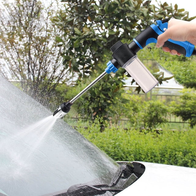 Ainf Water Pressure Washer Waterblitz High Pressure Water Water Hose Nozzle With 360° Rotating For Three Spray Modes Various Spray Effects Equipped With Metal Joint