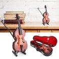 thumbnail image 4 of Modèle d'Instrument de Musique, Modèle Exquis de Mini Guitare Basse, pour Amis Famille, 4 of 8