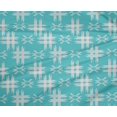 thumbnail image 4 of oneOone Polyester Lycra Fabric Check Kasuri Print Sewing Fabric BTY 56 Inch Wide, 4 of 4