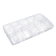 thumbnail image 1 of ANGGREK Curve Nail Tips,500pcs Artificial Long Nail Tips Transparent Fake Nail Extension Tips Wearable Nail Tips, 1 of 8