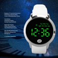 thumbnail image 3 of ULTRA THIN DIGITAL Watch, Men Backlit Alarm Sports Watch Waterproof 50M, Fine Workmanship, Ideal Gift, 3 of 8