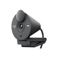 thumbnail image 2 of Logitech Brio 305 Full HD Webcam with Auto Light Correction, Graphite, 2 of 15