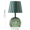 thumbnail image 4 of Beautiful Portable Rechargeable Thyme Green Table Lamp by Drew Barrymore, 4 of 7