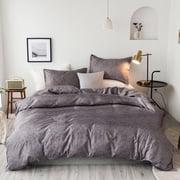 Birdeem Bedding Comforter Sets,Bedding Comforter Sets,Duvet Cover Size,Duvet Cover Set with Buttons Closure, Soft Washed Microfiber Bedding Comforter Cover with 2 Pillowcases for All Season