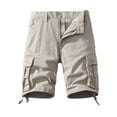 thumbnail image 1 of Birdeem Mens Plus Size Cargo Shorts Multi-Pockets Relaxed Summer Beach Shorts Pants, 1 of 9