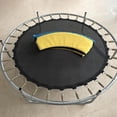 thumbnail image 2 of Trampoline Replacement Pad Safety Padding Spring Cover Yellow Blue Waterproof Durable Replacement Spring 1.2m, 2 of 9