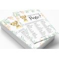 thumbnail image 4 of Inkdotpot 50 Sheets What'sIn Your PurseBaby Shower GameCards Baby Cheetah Jungle Animals Activity CardsPartyIdea Baby Shower Party Supply, 4 of 5
