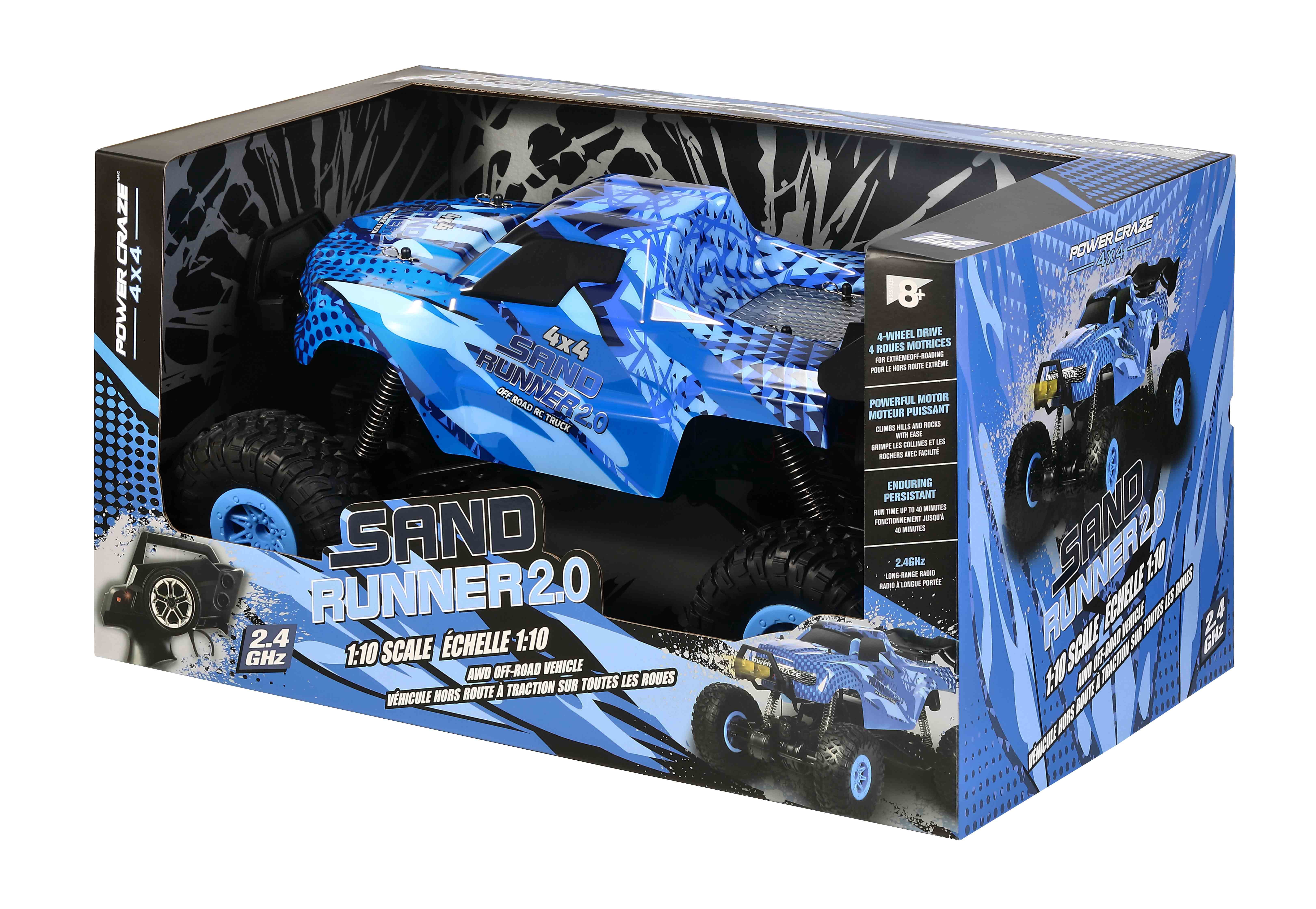 Power Craze Sand Runner 2.0 1:10 Scale AWD Off-Road Vehicle
