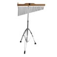thumbnail image 4 of Yinanstore 36 Bar Chimes Musical Instrument Practice Performance with Mounting Stand Percussion Instrument for Gifts Friends New Year Argent White, 4 of 8