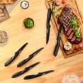 thumbnail image 4 of Hecef 15-Piece Kitchen  Knife Block Set,  Dishwasher Safe Stainless Steel Cutlery, 4 of 11