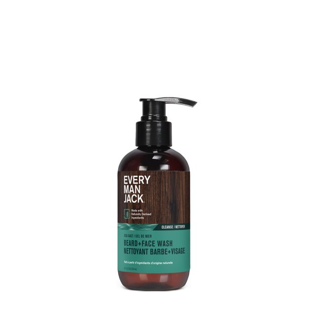 Every Man Jack Nettoyant Barbe + Visage Sel de Mer 200ML