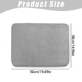 thumbnail image 3 of Blue, Style A, 38*50cm, Dish Drying Mat 20 X 15 Inch Absorbent Microfiber Dishes Drainer Mats Large Size Dish Drying For Kitchen Counter Rack Countertops, 1 microfiber dish drying mat, 3 of 9