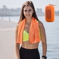 thumbnail image 1 of Summer Outdoor Fitness Ice Silk Cold Feeling Drying Towels, 1 of 3