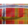 thumbnail image 4 of oneOone Popeline de Coton Tissu Imprimé à Carreaux Madras BTY 42 Pouces de Large, 4 of 4