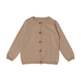 thumbnail image 1 of WEAIXIMIUNG Chandails à Capuchon pour Adolescentes Bébés Enfants Filles Cardigan Manches Longues Enfant Chandail Boutonné Fille Col Rond Cardigans Chandail, 1 of 2
