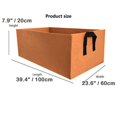 thumbnail image 3 of XZNGL Grow Bags Rectangular Garden Growing Bag Plants Bags Square Planting Container Fabric, 3 of 3