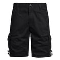 thumbnail image 2 of Styesk Mens Shorts Men's Stretch Cargo Shorts Casual Button Classic Summer Short With Multi Pockets, 2 of 7