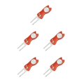 thumbnail image 2 of relayinert Golf Pitch Repair Ball Marker Groove Efficient and Durable Red 12x3x1.5cm 5Set, 2 of 6