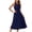 Blue, variant on Dvkptbk Women's 2024 Summer Sundresses Casual Sleeveless Scoop Neck Tiered Maxi Dress Flowy Maxi Dress Backless Beach Long Dresses Tank Dress