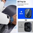 thumbnail image 4 of XiHAMA Waterproof Case Compatible with Apple Watch SE (2nd Gen) Series 6 5 4 Screen Protector, Tempered Glass Hard PC Bumper Face Cover, 4 of 7