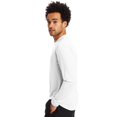thumbnail image 3 of Hanes Mens Sport FreshIQ Cool DRI Long Sleeve Tee 2-Pack, L, White, 3 of 3