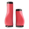 thumbnail image 2 of maskred Poignées de Guidon Universelles pour Vélo de Montagne Légères et Amortissantes Longues Courtes Rouges Diamètre 22,2 mm 1 Ensemble, 2 of 6